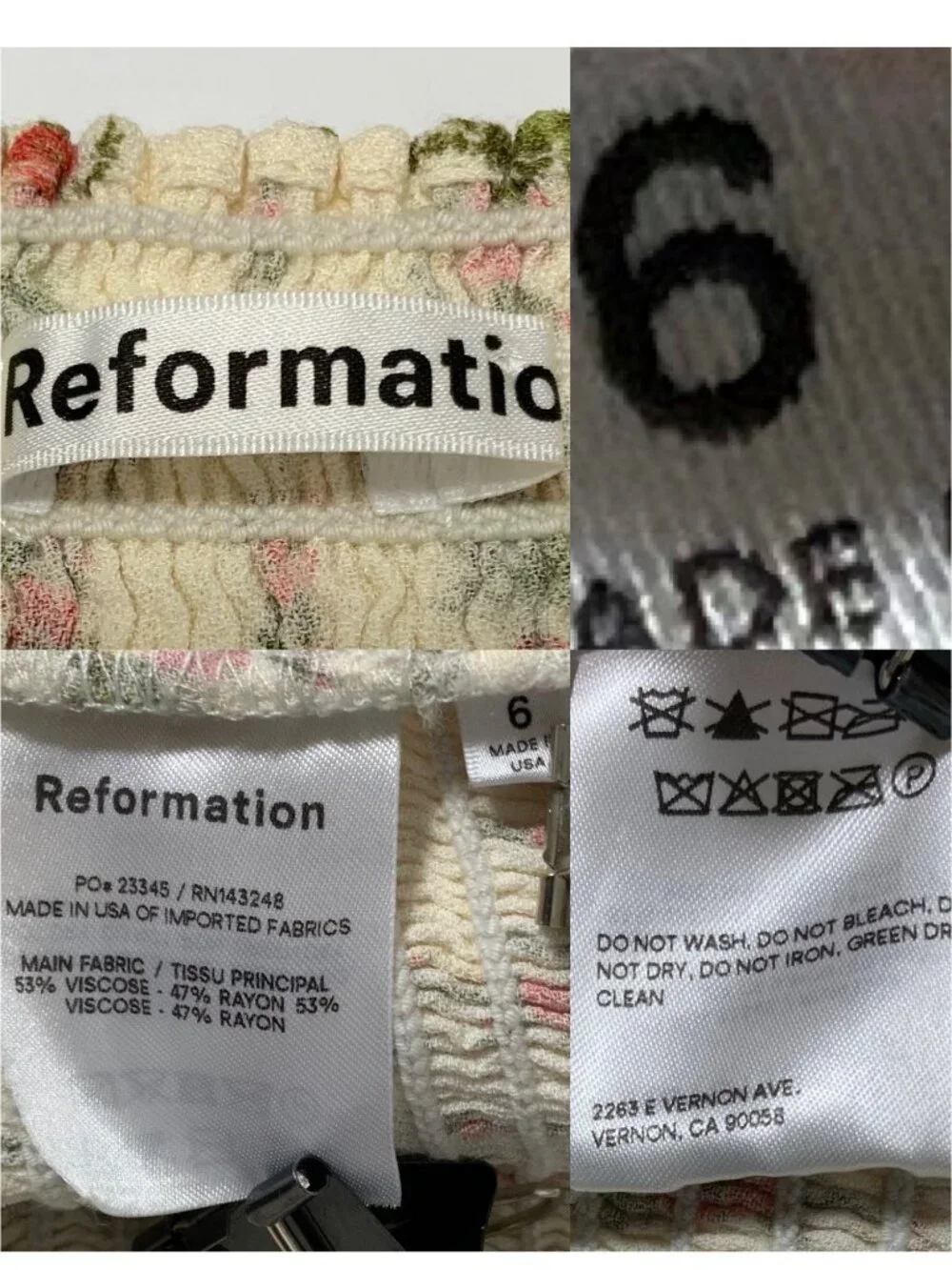 Reformation women top